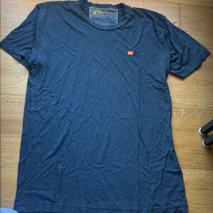 NEW Aviator Nation Basic Crew Tee-  Charcoal (L)